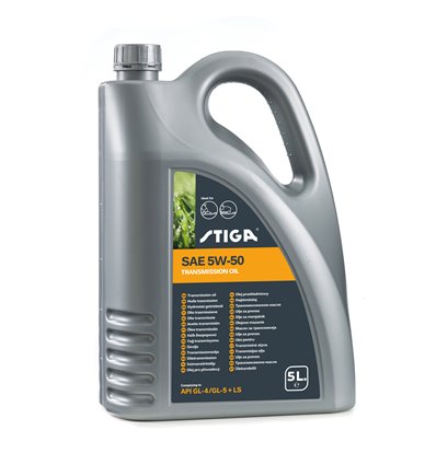 STIGA Transmissionsolja SAE 5W-50, 5liter, 1111-9282-01 - 1