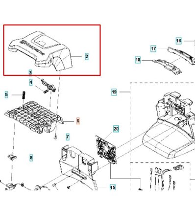 HUSQVARNA Lock laddningsstation 5850711-02 - 1