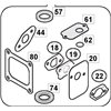 STIGA Packningssats WBE140, 118550940/0 - 1