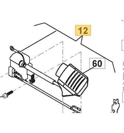 STIGA Tändspole BC535, SBC232, SBC233, 118804011/0 - 1