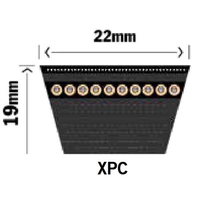 Smalkilrem XPC3350 - 22x18x3350mm (Ld) - 1