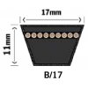 Kilrem B42, förstärkt - 17x11x1067mm (Li) - 1