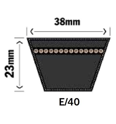 Kilrem E351 - 40x25x8915mm (Li) - 1