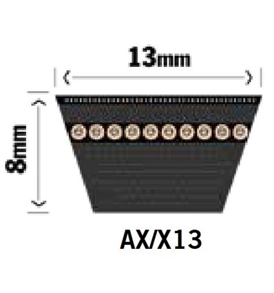 Kilrem AX98 - 13x8x2489mm (Li) - 1