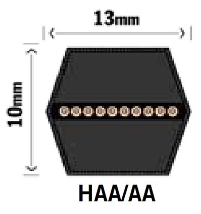 Kilrem AA96 - 13x10x2438mm (Li) - 1