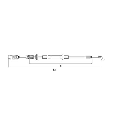 STIGA Kopplingsvajer Turbo 48S BW Plus, Turbo 53 S BW Plus, 381030075/0 - 1