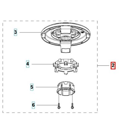 HUSQVARNA Hus komplett T55X, 5441152-01 - 1