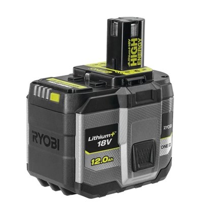 RYOBI Batteri 18V, 12aH, ONE+ High Energy RB18120T - 1