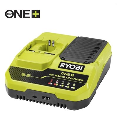 RYOBI Snabbladdare 18V, ONE+ , RC18180 - 1