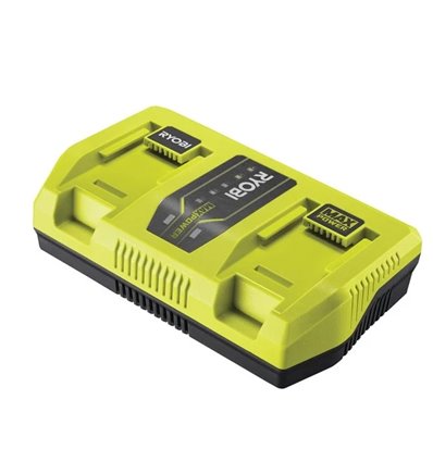 RYOBI Batteriladdare Dubbel 36V, MAX POWER, 6.0.0Ah, RY36C2PA - 2