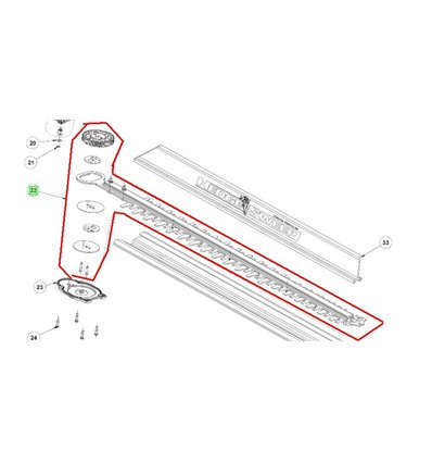 RYOBI Svärdpaket RHT36B61R, 5131042178 - 1