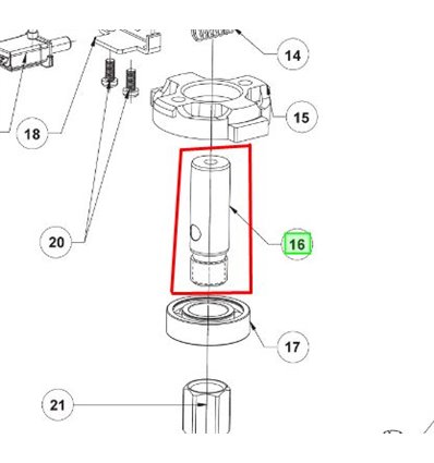 RYOBI Drivaxel R18TR-0, 5131040992 - 1