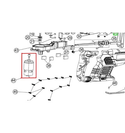 Motor RRS1801M, RRS1801, 5131029522