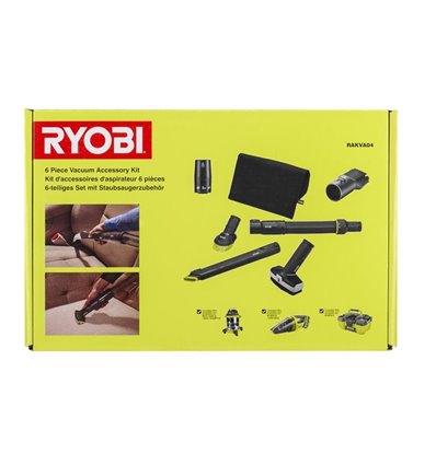 RYOBI Dammsugarkit 6st delar, R18HV, R18PV, RAKVA04 - 1