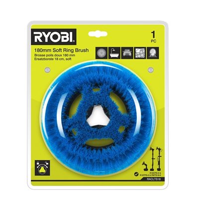 RYOBI Rengöringsborste Soft, R18TPS, R18CPS, RACLTS18 - 1