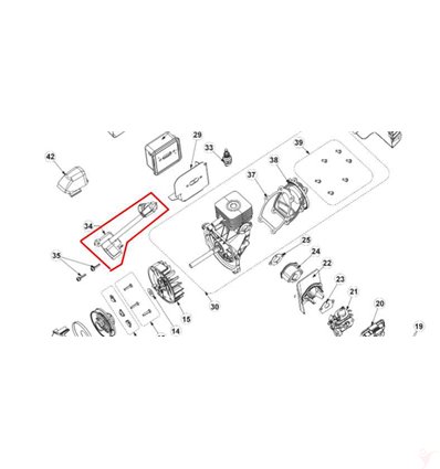 RYOBI Tändspole RLT26CDS, RBC26SES, RPH26APR, 5131001165 - 1