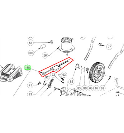 RYOBI Elektronikenhet RLM36X40S240 m.fl, 5131042525 - 1