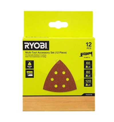 RYOBI Slipapper sats 12st, RMT18,  R18MT, RAKMT95 - 1