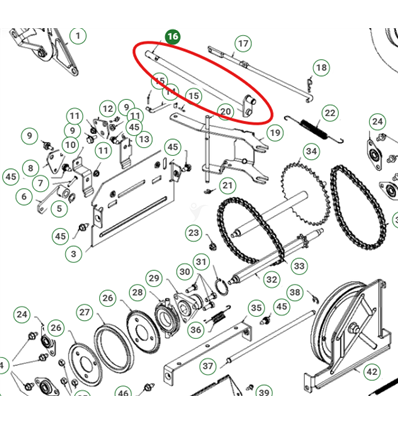 Husqvarna Axel, ST261E, ST268EP, ST276EP, ST324P, ST327P, 5324296-68 - 1