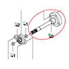 Husqvarna Axel Kpl, P520D
, P525D, 5761887-01 - 1