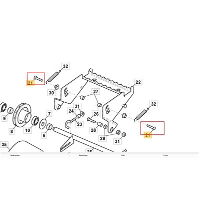 STIGA Bult 112794900/0 - 1