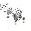 STIGA Skruv luftfilterkåpa SBC232, SBC226J, 118803174/0 - 3