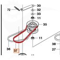 HUSQVARNA Drivrem Rider 112C,  FR2312MA, 5895617-01 - 1