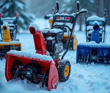 Skillnaden mellan olika typer av snöslungor